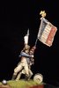 COURAGE AND DISCIPLINE' FRENCH NAPOLEONIC, DEFENDIND THE EAGLE (TWO FIGURE VIGNETTE0