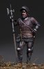 Medieval European man-at-arms XVcentury