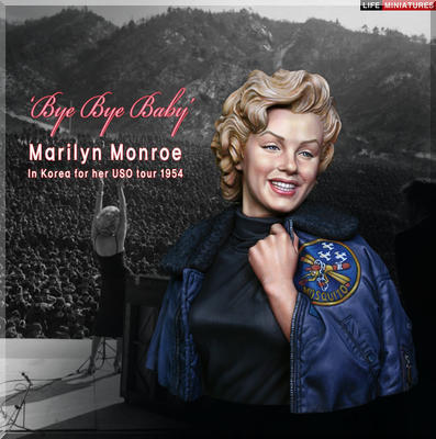 Bye Bye Baby' Marilyn Monroe In Korea for her USO tour 1954