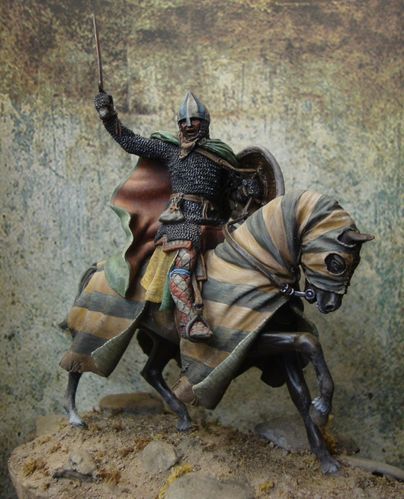 Mounted knight late 12th c