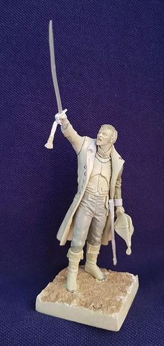 75mm French Officer Of The Old Guard 1805