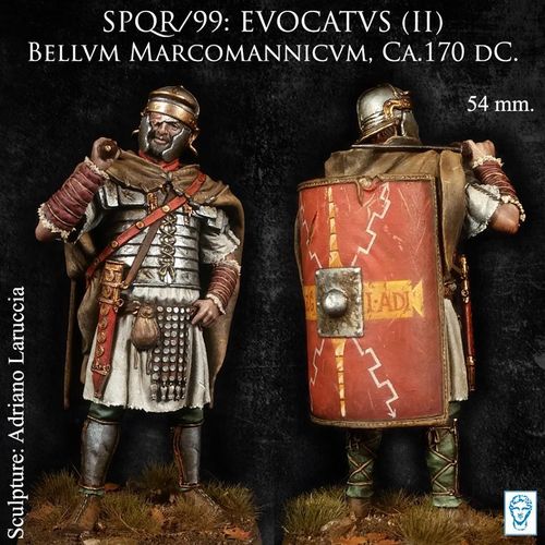 EVOCATVS(II) Bellvm Marcomannicvm, Ca.170 dC.