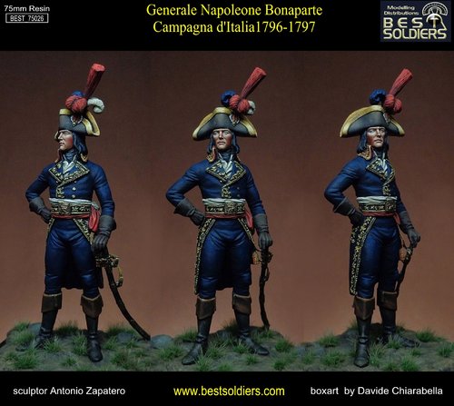 Generale Napoleone Bonaparte Campagna d'Italia 1796-1797