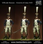 Ufficiale francese Fanteria di Linea 1810